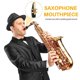 thumbnail image 4 of Alto Sax Saxophone Mouthpiece Plastic with Cap Metal Buckle Reed Mouthpiece Patches Pads Cushions, 4 of 5