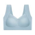 thumbnail image 1 of Sujetador de copa fija de seda de hielo sin costuras de malla color piel, colección de realce de pecho sin aro de acero, ropa interior sexy de belleza para mujer de verano, 1 of 1