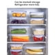thumbnail image 5 of Caja de almacenamiento rectangular sellada para refrigerador con tapa Caja de plástico para calentar en microondas con tapa para trabajadores de oficina, 5 of 5