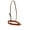 Chestnut, variant on Berlin Custom Leather Noseband Hermann Oak Halter Bolts Oiled H915