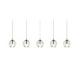 thumbnail image 3 of Eren 5 lights Chrome pendant, 3 of 5