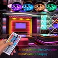 thumbnail image 4 of Tomshine Guirlande Lumineuse RVB 2x5 m 300 LED avec Télécommande IR 44 Touches, Cordeau à Intensité Réglable à Changement de Couleur, IP65 Résistant à l'Eau pour Décoration de Maison, Cuisine, Noël, 4 of 7