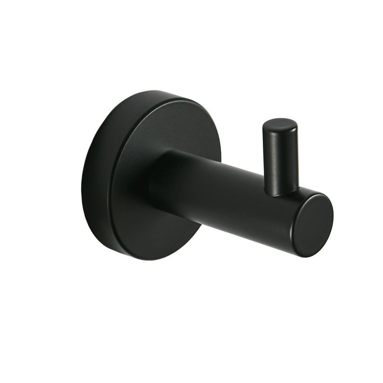 Orlif Towel Hooks Matte Black SUS304 Stainless Steel Wall Mounted