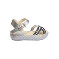 thumbnail image 2 of SANDALIA CASUAL PLATAFORMA LEON MUJER PLATA SINTETICO 131 LEON  131mp, 2 of 4