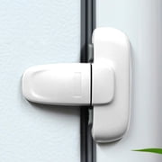 Home Refrigerator Fridge Freezer Door Lock, Latch Catch Toddler Kids Child Fridge Locks Baby Safety Child Lock, Easy to Install and Use 3M Adhesive no Tools Need or Drill