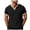 Black, variant on Men's Heavy Weight Crew Neck T-Shirt Mens Premium Cotton Tee - Pre Shrunk Tshirt for Men(Grey,L)