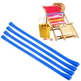 thumbnail image 1 of Uxcell 4-Pack Bandas para Toallas para Sillas de Playa, Clips de Toalla Reutilizables[Azul], 1 of 7