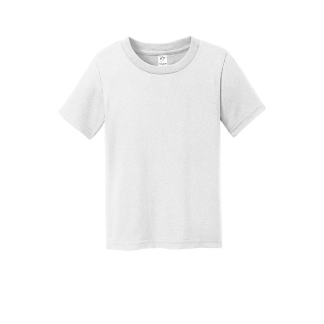 Gravity Threads T-Shirt à Manches Courtes en Coton Doux pour Tout-Petit - Blanc - 4T