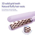 thumbnail image 3 of Hair Volumizing Iron for Root Lifting, Professional Ceramic Crimper for Instant Volume and Texture, Anti-Scald Flat Iron for Fine and Thin Hair, Purple, 3 of 11