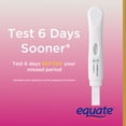 thumbnail image 2 of Equate Early Result Analog Pregnancy Test, 6 Days Sooner, 2 Count, 2 of 7