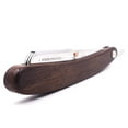 thumbnail image 2 of Parker's Walnut Wood Handle Barber Straight Razor for Men and 5 Razor Blades, 2 of 6