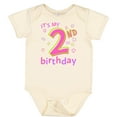 thumbnail image 3 of Inktastic It's My Second Birthday Boys or Girls Baby Bodysuit, 3 of 5