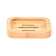 thumbnail image 2 of Jabonera de bambú de madera Natural para baño, accesorios de almacenamiento de cocina, 1 ud., 2 of 4