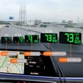 thumbnail image 5 of kingneed HUD Original Universal GPS Head Up Display Velocímetro Odómetro Pantalla de velocidad digital MPH Alarma de exceso de velocidad Reloj de coche para todos los vehículos C60S/C80/C90, 5 of 5