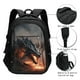 thumbnail image 3 of Disketp Fiery Black Dragon Attack Mochila de Viaje Estampada para Laptop con Puerto de Carga USB, Mochila Impermeable para Computadora – Regalo para Hombres y Mujeres, 3 of 7