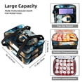 thumbnail image 3 of Bear Double Layered Insulated Refrigerated Lunch Bag with Two Compartments, Large Capacity, Hand Carry - 7.1x11.4x16.1 Inches, 3 of 6