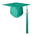 thumbnail image 1 of MIASHUI Kids Kindergarten Graduation Caps with Tassel Preschool Uniform Accessories,Green,M, 1 of 4