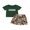 Green, variant on Toddler Baby Boy Shorts Set 6 12 18 24 Months 2T 3T 4T Letter/Dinosaur/Duck Embroidery Short Sleeve T-shirts Elastic Waist Shorts 2 Piece Summer Outfit