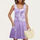 thumbnail image 4 of Vestido Corto de Verano Casual de Moda Impreso Cuello Redondo Bolsillo sin Mangas de las Mujeres, Vestido Casual para Diario, 4 of 9