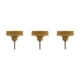 thumbnail image 4 of Speravity Taladro eléctrico Disco Cepillo Limpieza Power Scrub Pad Hogar Bañera Limpieza Taller Accesorio Amarillo 3 Pulgadas Amarillo 3 pulgadas 3piezas Speravity CBP257671, 4 of 6