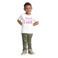 thumbnail image 3 of Christian Faith Trust in the Lord Toddler Boy Girl T Shirt Infant Toddler Brisco Brands 6M, 3 of 5