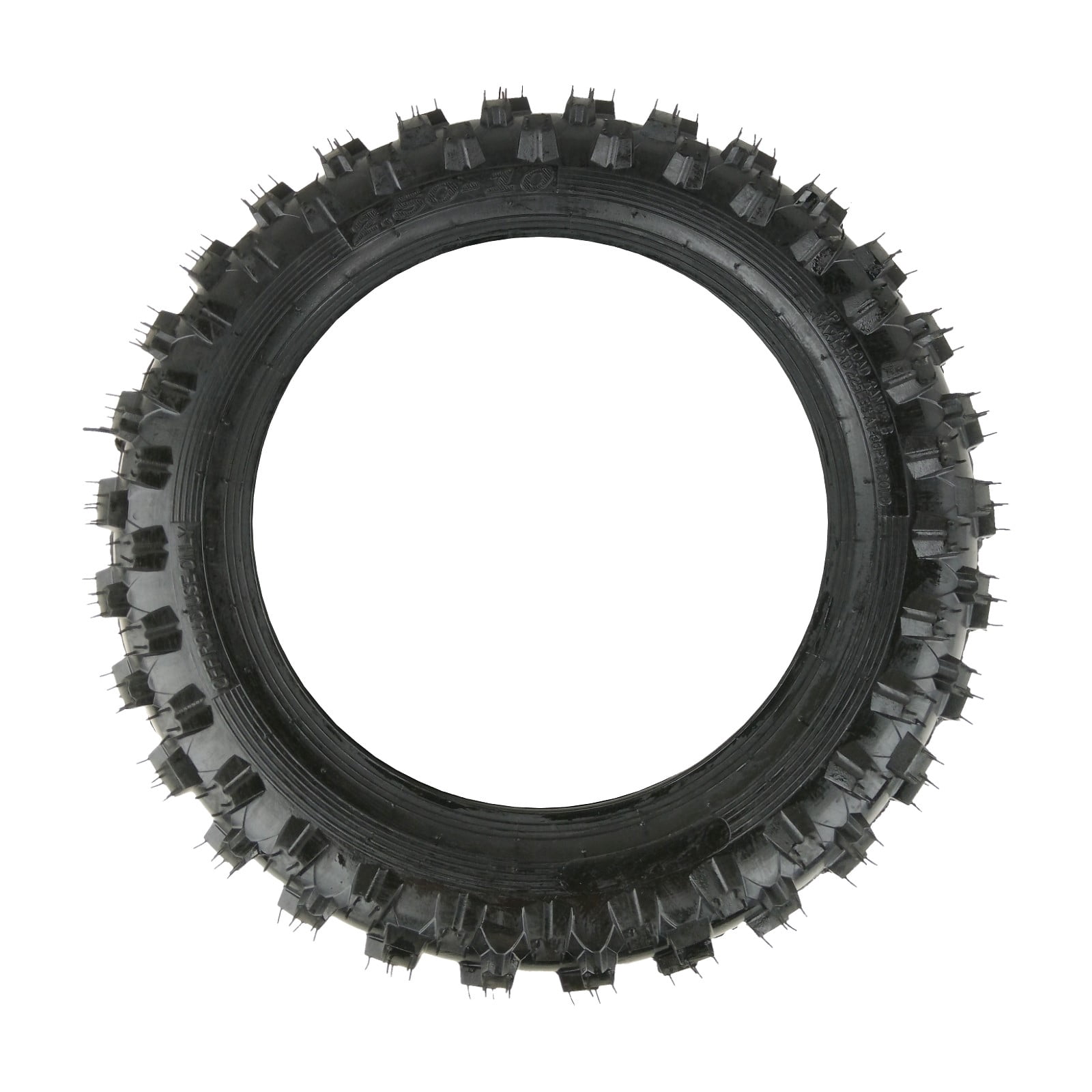 Fixrightpro 2.50-10 Off Road Tread Dirt Bike Tire & Inner Tube Front/Rear, 1x tire 1x tube