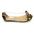 thumbnail image 2 of Animal Prints with Clear Sides Ballerina Flats, 2 of 5