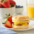 thumbnail image 2 of Great Value Biscuit Sandwiches Sausage Egg and Cheese, 4.5 oz, 4 Count (Frozen), 2 of 10
