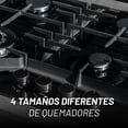 thumbnail image 4 of PARRILLA DE GAS DE VIDRIO TEMPLADO 8MM CON 4 QUEMADORES, 4 of 9