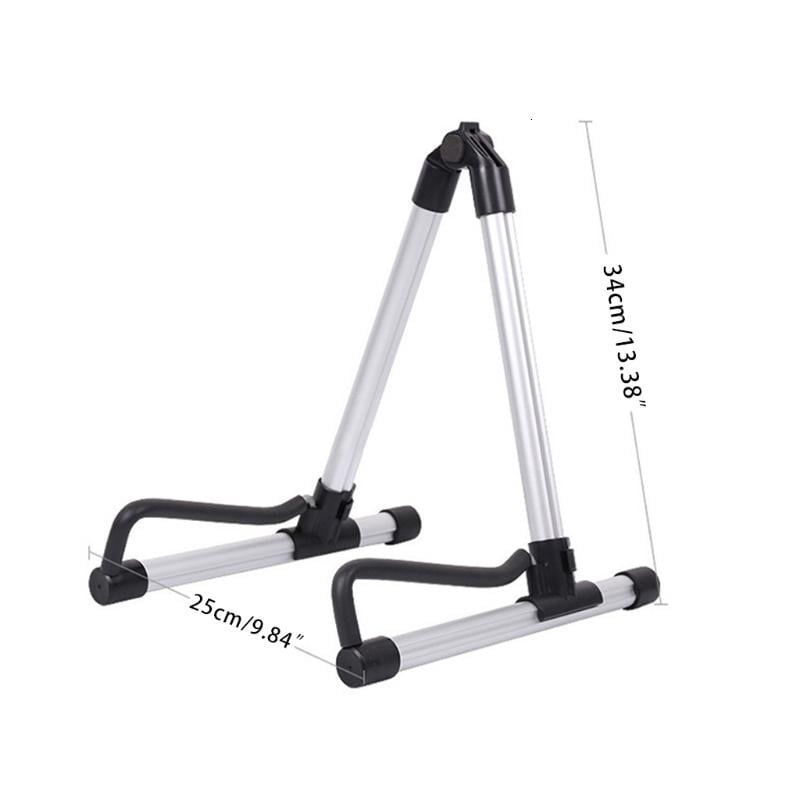 CEORPER Portable Tripod Guitar Stand Holder Instrument for Acoustic Electric Bass