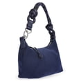 thumbnail image 2 of Free Assembly Women's Canvas Shoulder Bag, Navy, 2 of 6