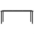 thumbnail image 2 of vidaXL 9 Piece Garden Dining Set Poly Rattan Black, 2 of 3