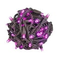 thumbnail image 2 of Novelty Lights 50 Light Pink LED Christmas Mini Light Set (Brown Wire, 25 Feet), 2 of 8