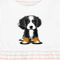 thumbnail image 4 of Inktastic Bernese Mountain Dog Girls Baby Dress, 4 of 5