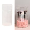 thumbnail image 3 of Organizador de Brochas de Maquillaje Acrílico Transparente Macarena, 3 of 8