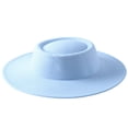 thumbnail image 1 of Female Hat Solid Color Flat-Top Cap Blower Hat Woolen Cap Fedoras, 1 of 5