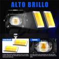 thumbnail image 2 of Faros Auxiliares Lupa Ojo Diabólico Azul Luz Spot Para Moto, 2 of 8