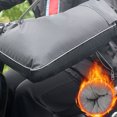 thumbnail image 4 of Handlebar Muffs, Reflective Strips Winter Handlebar Gloves 1Pair All Inclusive Windproof  For Riding, 4 of 8