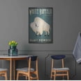 thumbnail image 4 of Luxe Metal Art 'Buffalo Bison V' by Ryan Fowler, Metal Wall Art, 24"x36", 4 of 9