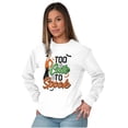 thumbnail image 5 of Popeye Olive Oyl Too Cute Halloween Women's Long Sleeve T Shirt Brisco Brands S, 5 of 6