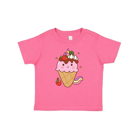 

Inktastic Kawaii Ice Cream Cone Boys or Girls Baby T-Shirt