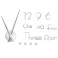 thumbnail image 1 of Sticker ClockFrameless Adhesive Wall Clock Wall Decoration Frameless Clock Effortless Installation, 1 of 5