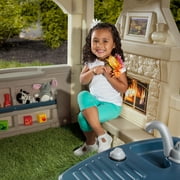 Step2 Charming Cottage Brown Toddler Plastic Playhouse للأطفال في الهواء الطلق