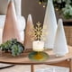 thumbnail image 4 of xihome Portavelas de hierro con forma de ciervo, rbol de Navidad, copo de nieve y estrella. Decoracin navideña para la mesa de fiestas. Regalo para el hogar., 4 of 6