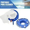 thumbnail image 6 of Pool Leaf Vacuum 15" Pool Leaf Sucker with Brush Include Reusable 16” X 23” Leaf Mesh Bag, Pool Vacuum for above Ground and Inground Swimming Pools, Pool Leaf Vacuum for Inground Pools (Blue), 6 of 8