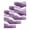 Purple, variant on Red Black Ombre Kitchen Dish Towels for Drying Dishes Set of 4, Modern Geometric Moire Abstract Art Waffle Weave Microfiber Hand Tea Bathroom Towels Quick Dry & Absorbent Towel 12x12