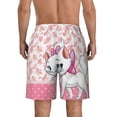 thumbnail image 4 of The Aristocats Men's Swim Trunks Quick Dry Board Shorts Bathing Suit Swimsuits Beach Shorts, 4 of 8