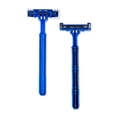 thumbnail image 3 of Equate 2-Blade Disposable Razors, Blue, 12 Count, 3 of 7