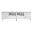 thumbnail image 2 of LIVILAND Engineered Wood & Marble TV Stands For TVs Upto 75" in White, 2 of 8