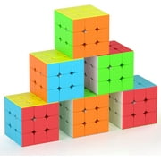 Full Size 3x3x3 Speed Cube Set, 2.2in Puzzle Party Favors Toy Stickerless Magic Cube Set, School Classroom Prize for Students, Birthday Party Stocking Stuffers Gifts for Kids Teens Adults(20 Pack)